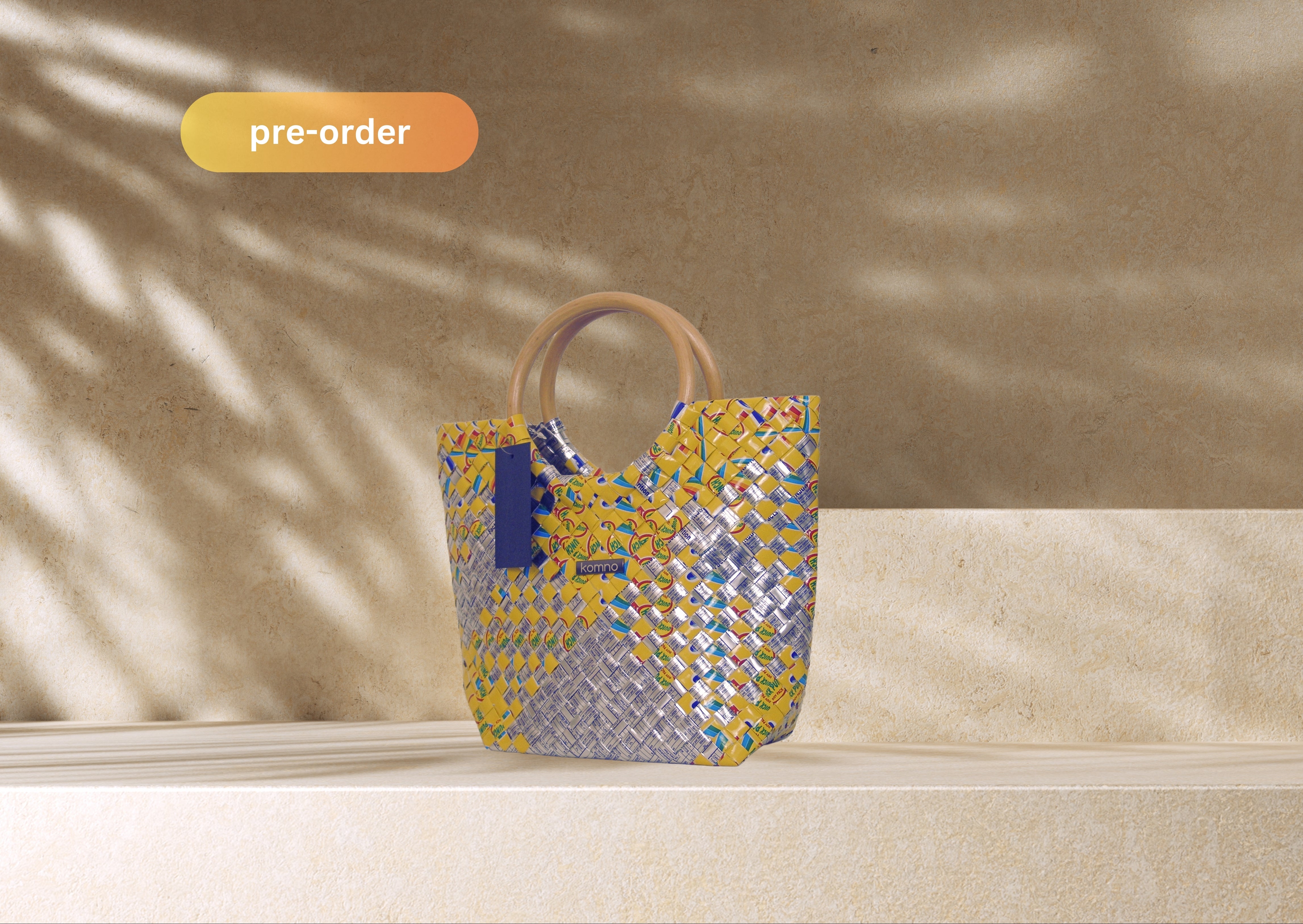 Santa Fe Tote Mini - Sunlit Sapphire Edition