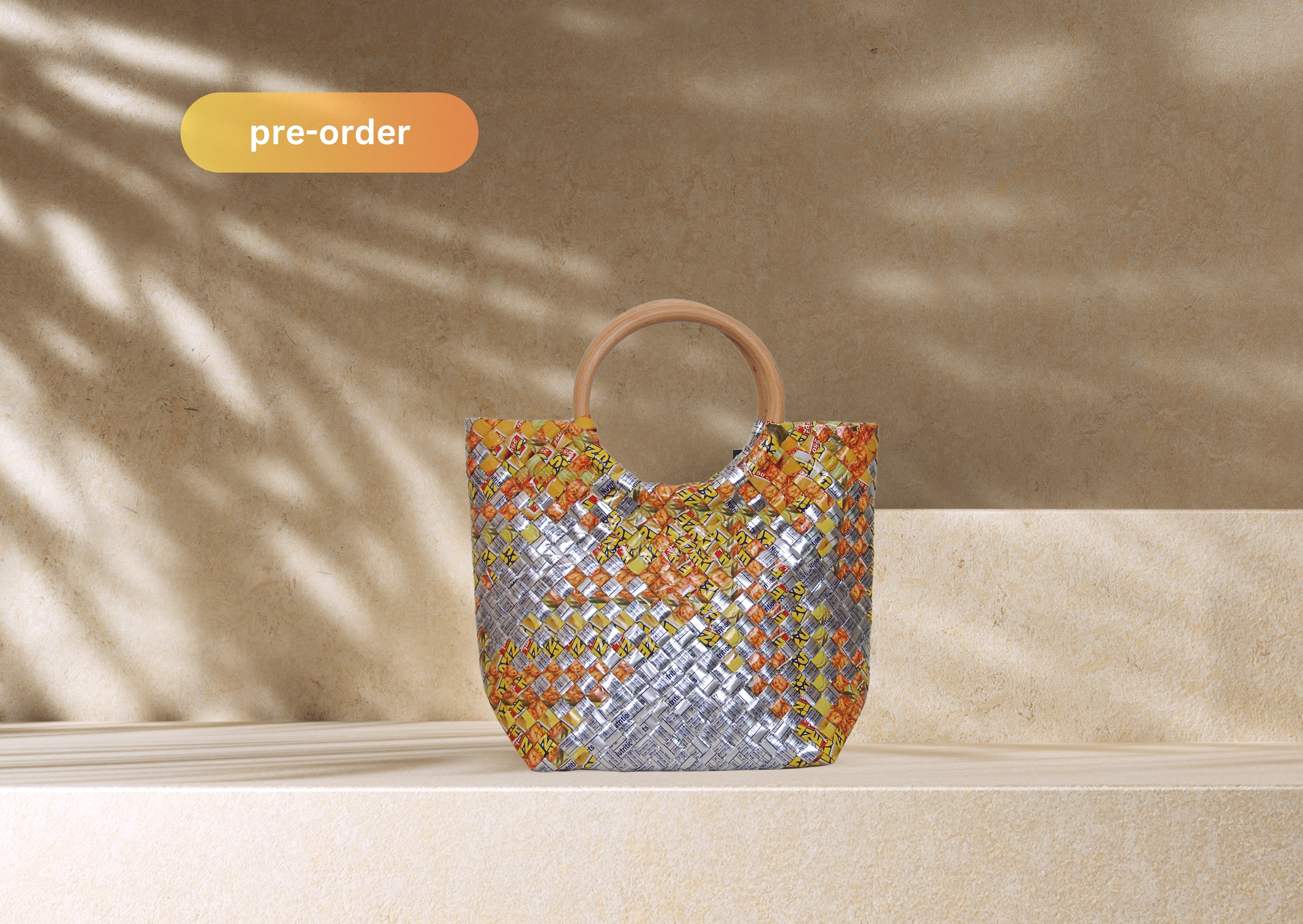 Santa Fe Tote Mini - Caramel Toffee