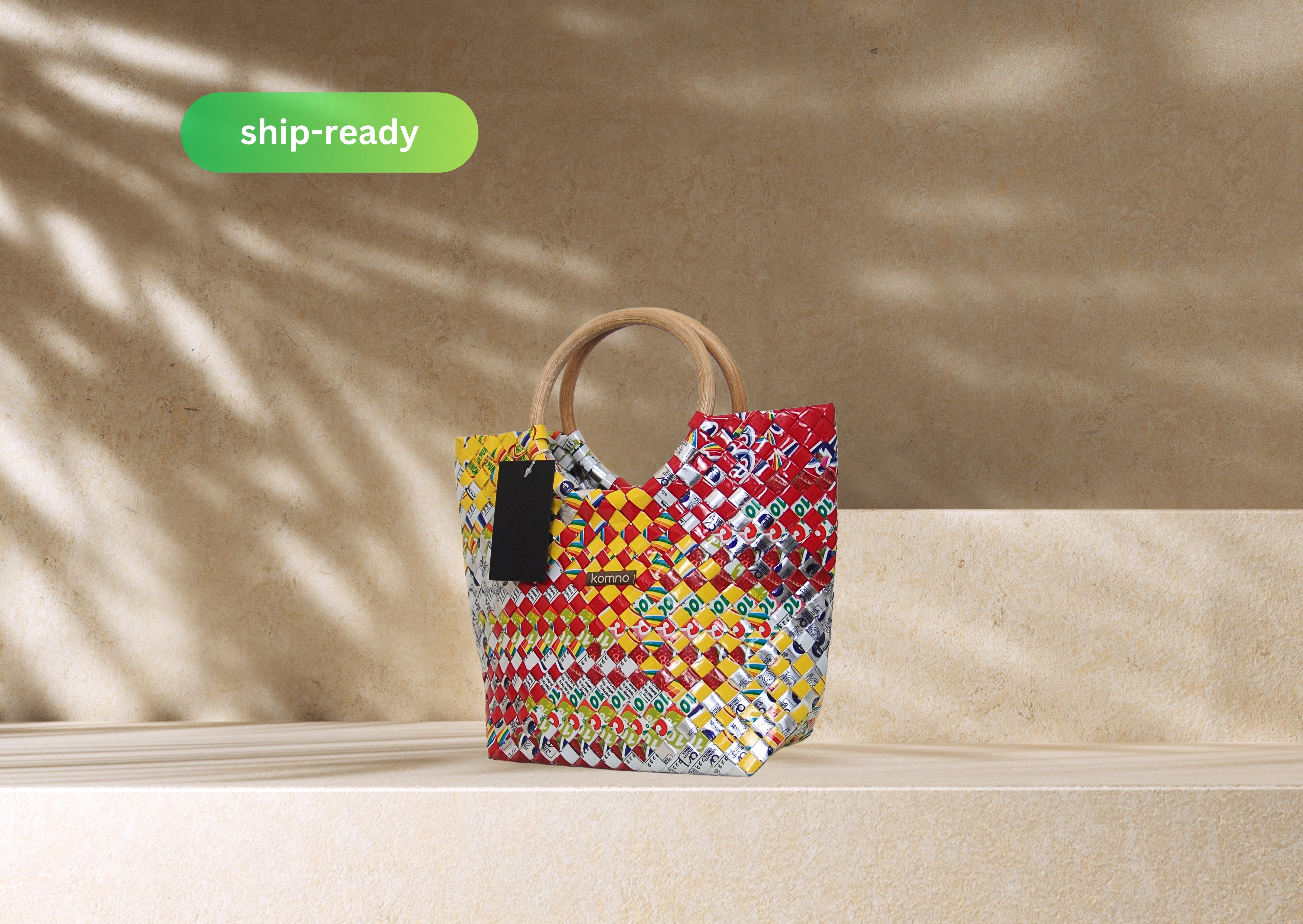 Santa Fe Tote Mini - Cherry Mosaic