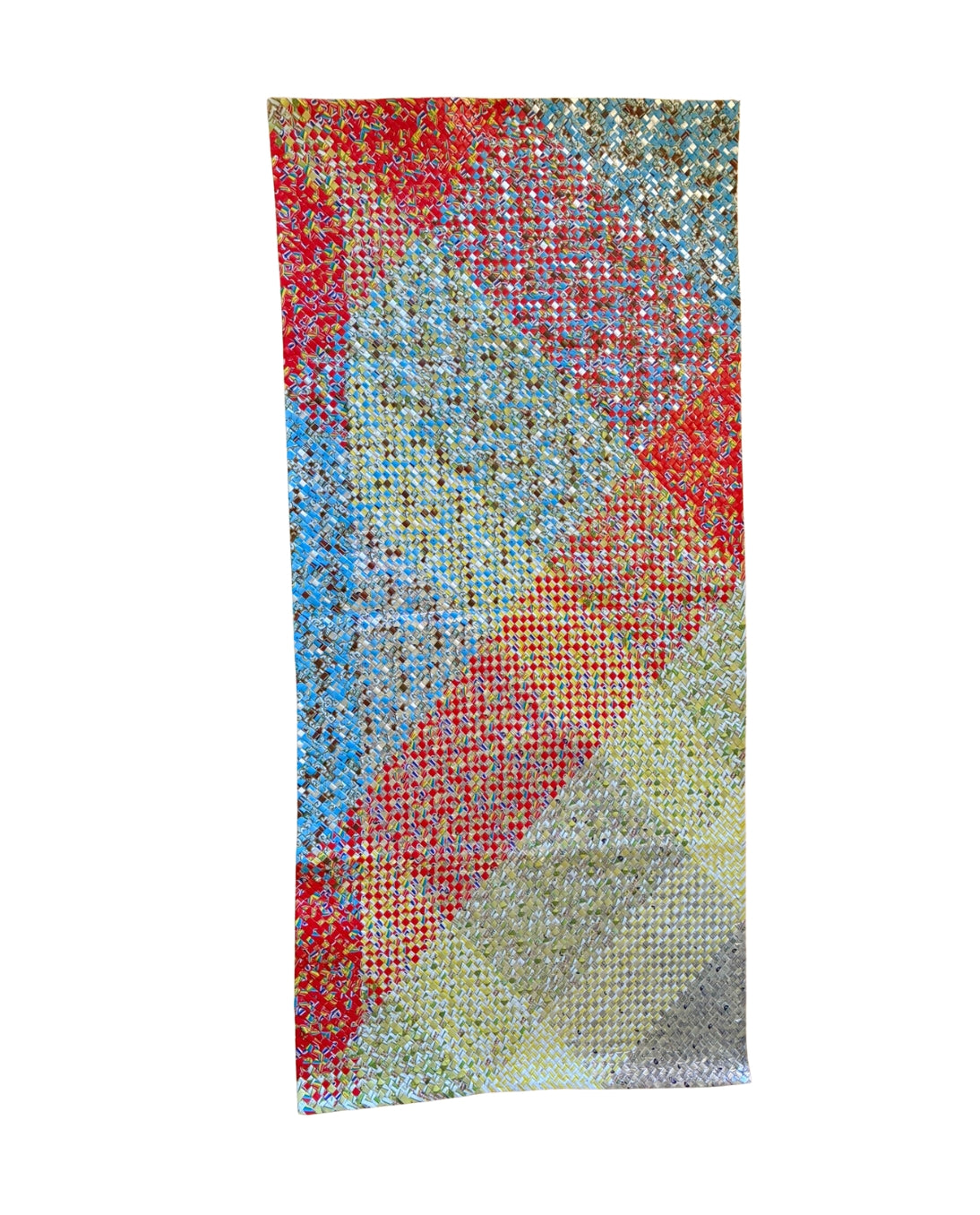 the woven mat. — small