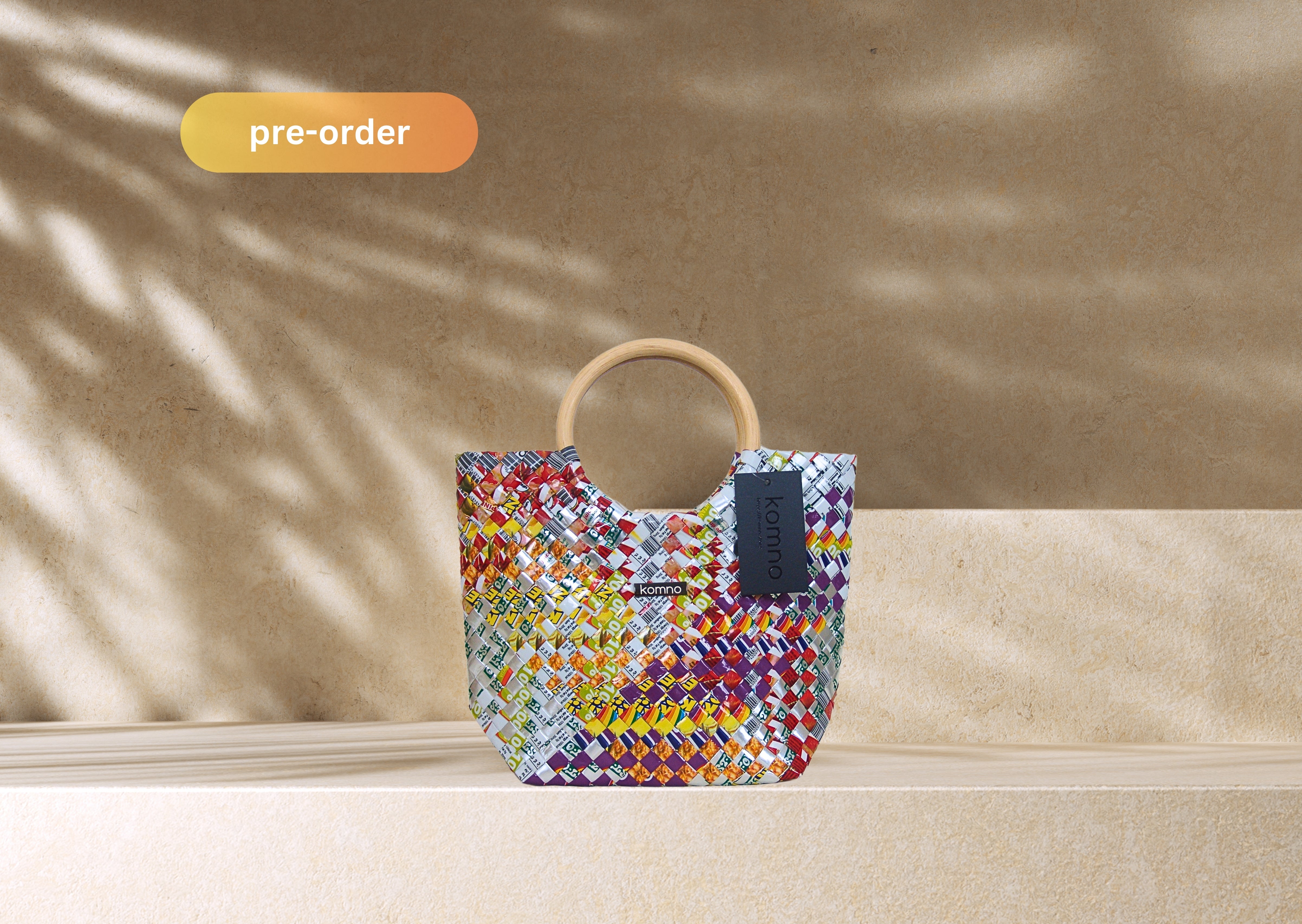 Santa Fe Tote Mini - Citrus Amethyst