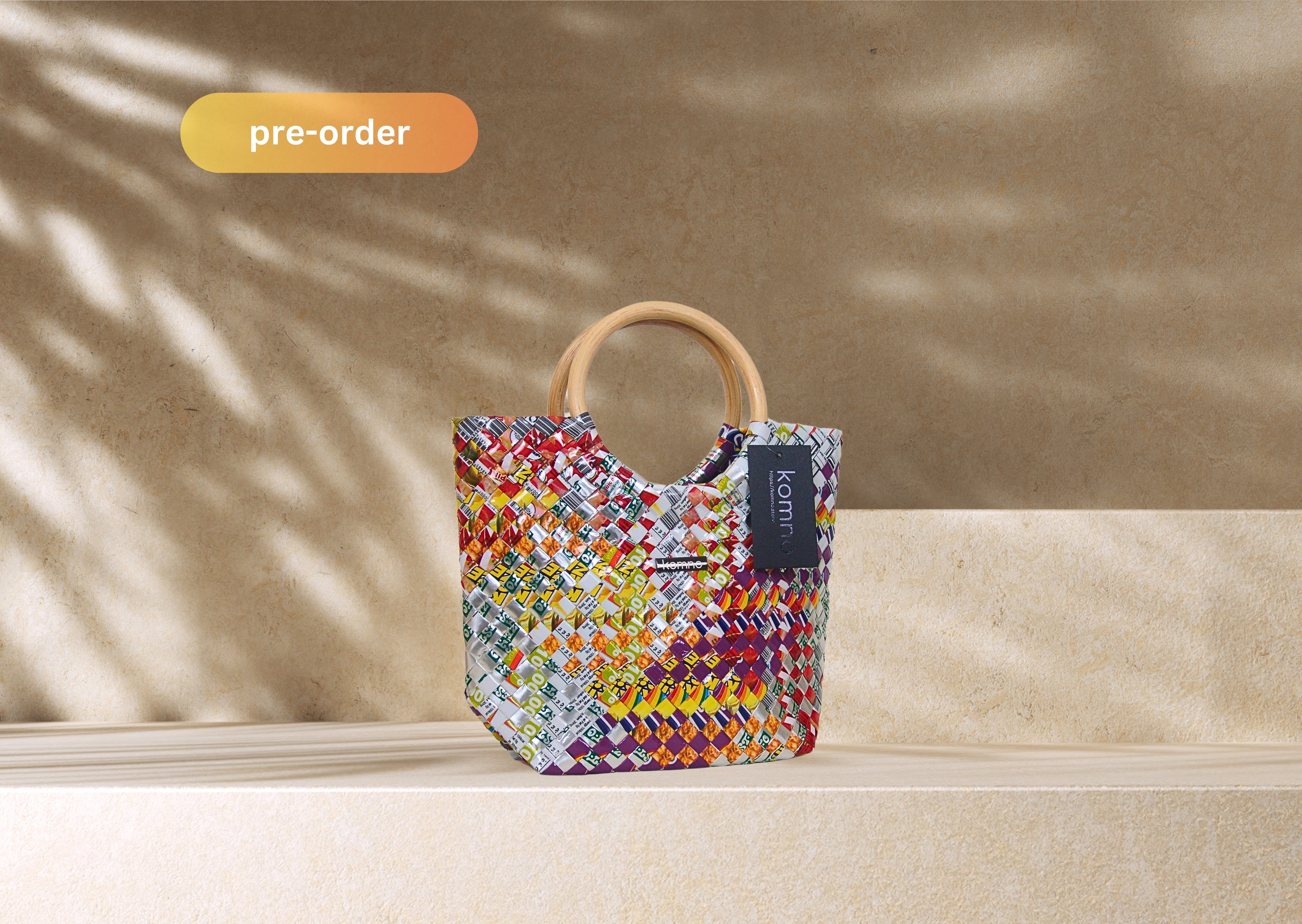 Santa Fe Tote Mini - Citrus Amethyst