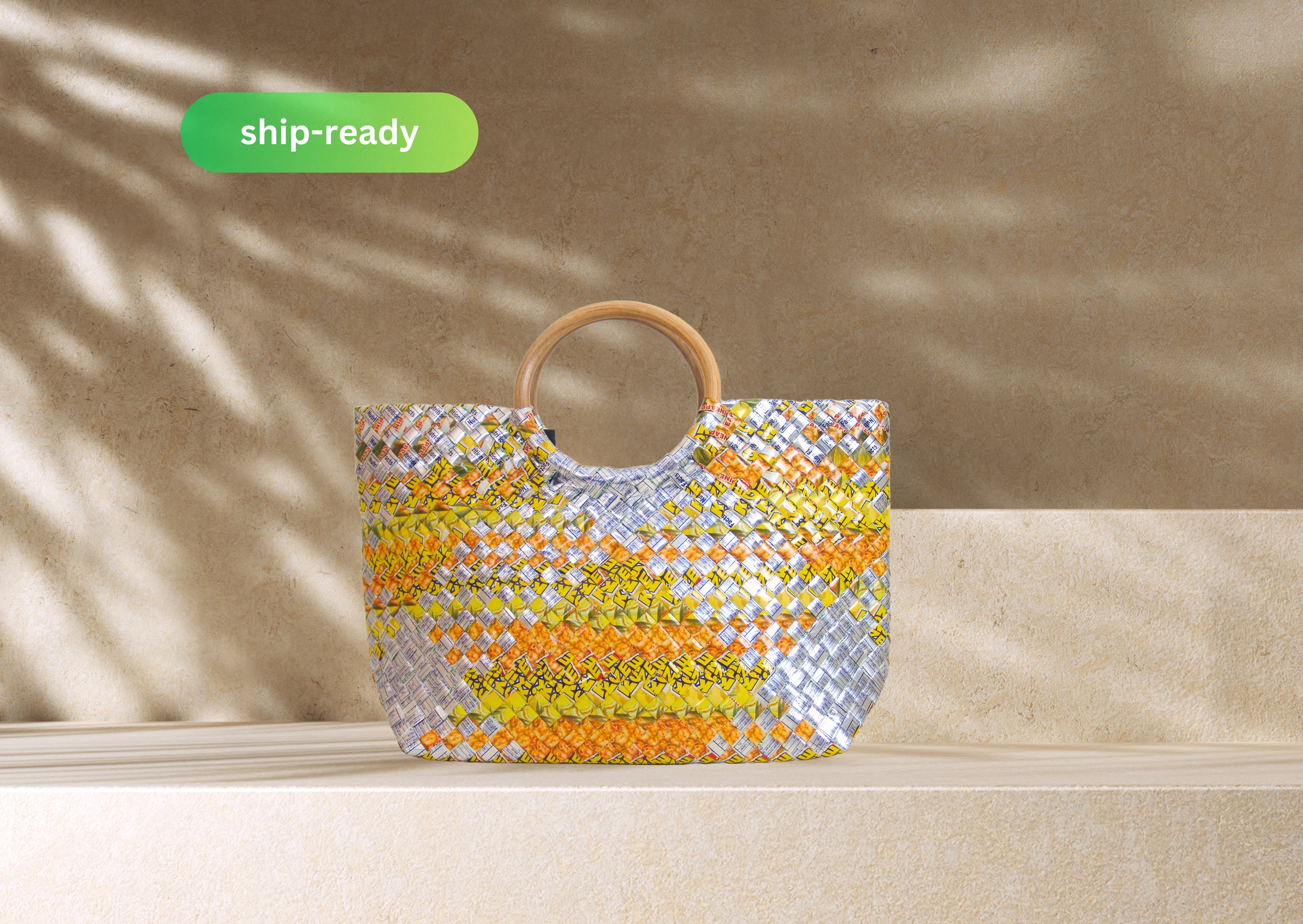 Santa Fe Tote Small - Amber Dahlia