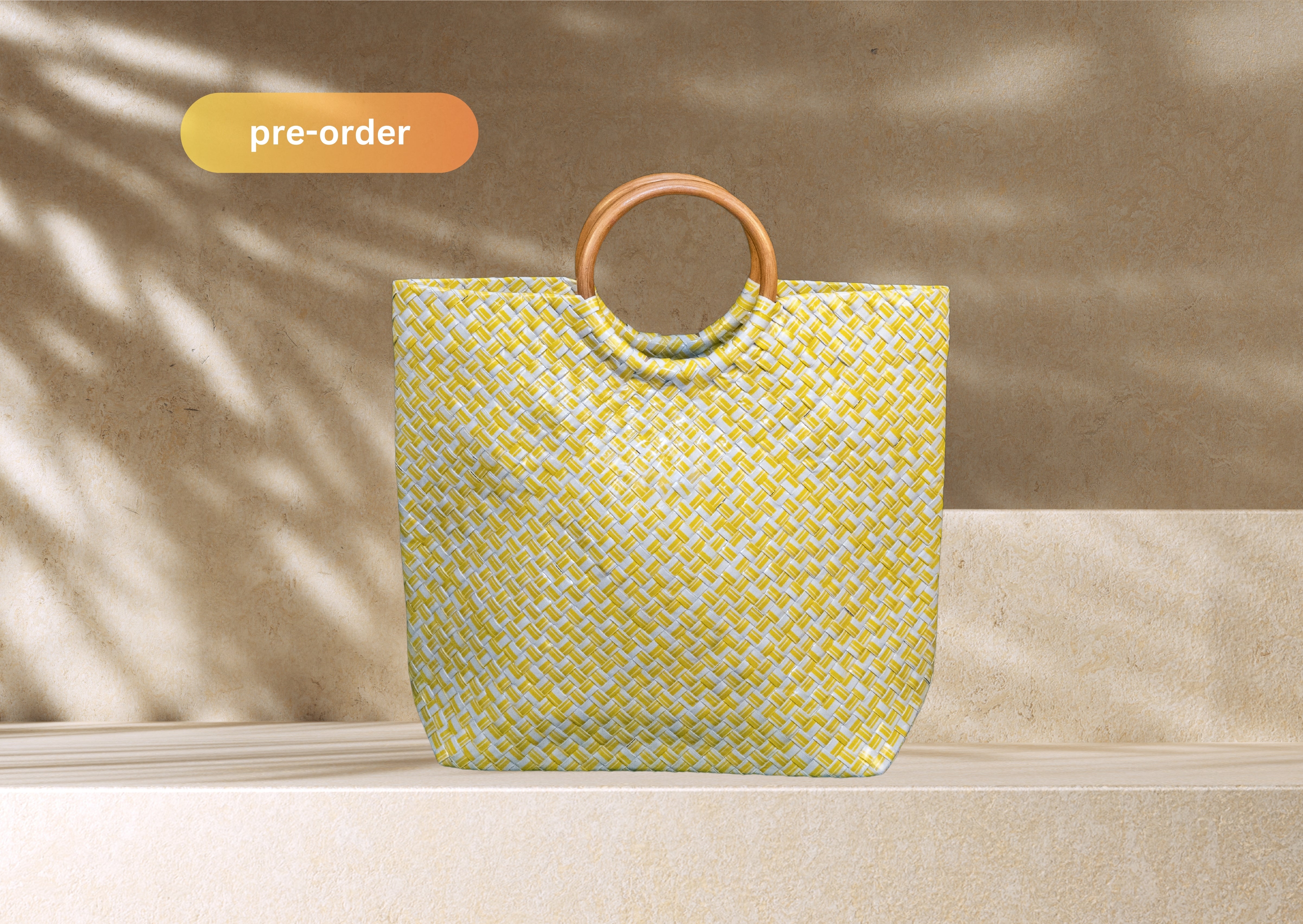 Santa Fe Tote - Saffron Bloom