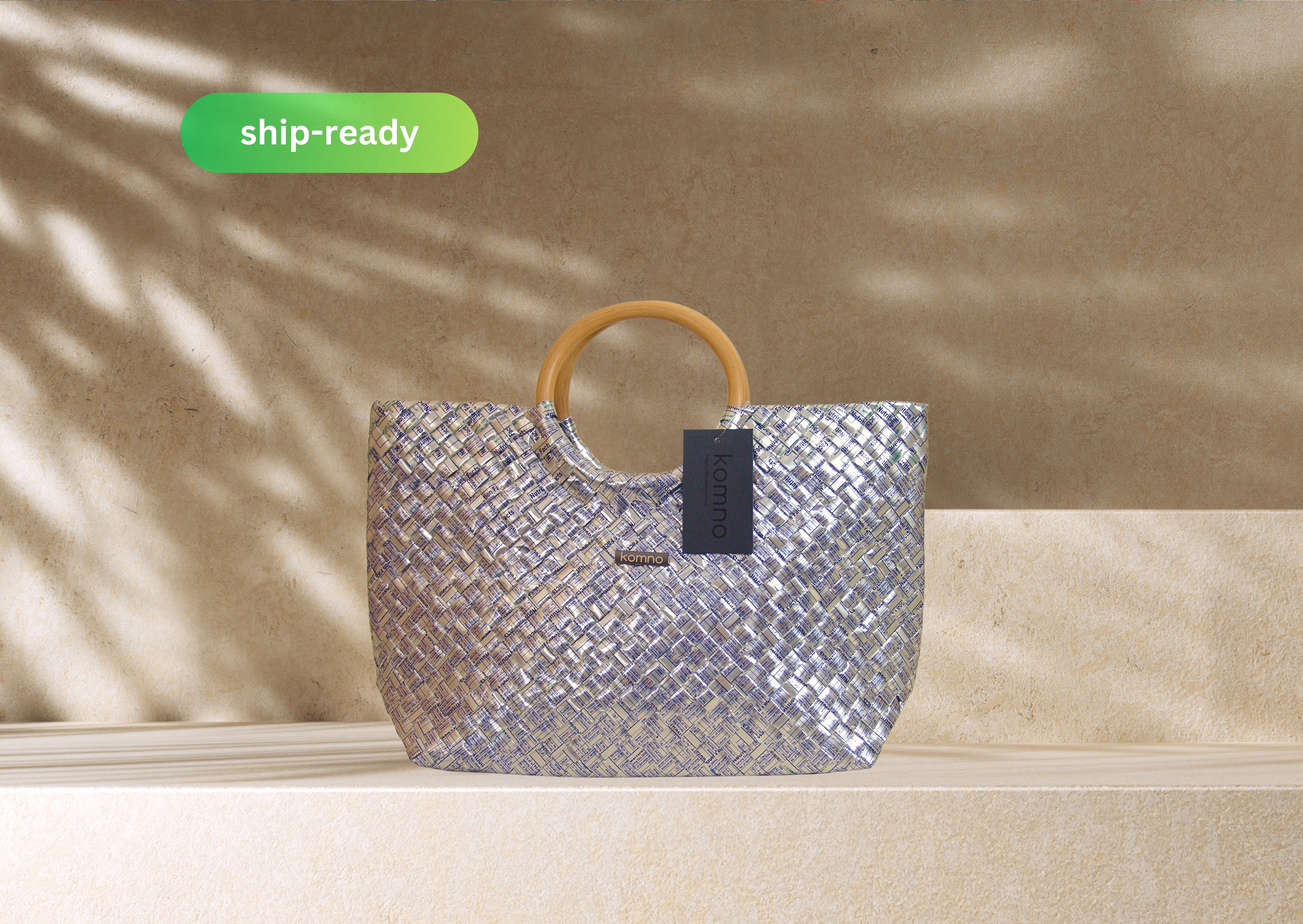 Santa Fe Tote Small - Pearl Drift