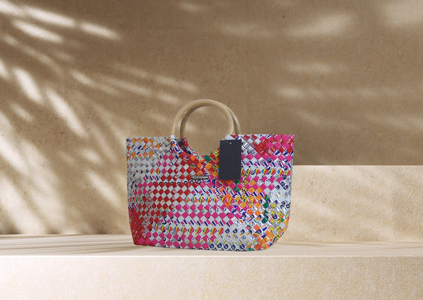 Santa Fe Tote Small - Carnation Bloom