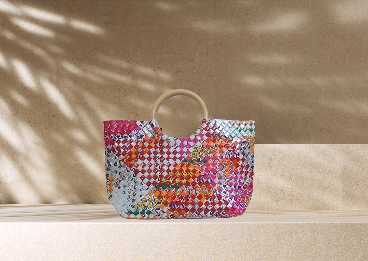 Santa Fe Tote Small - Carnation Bloom