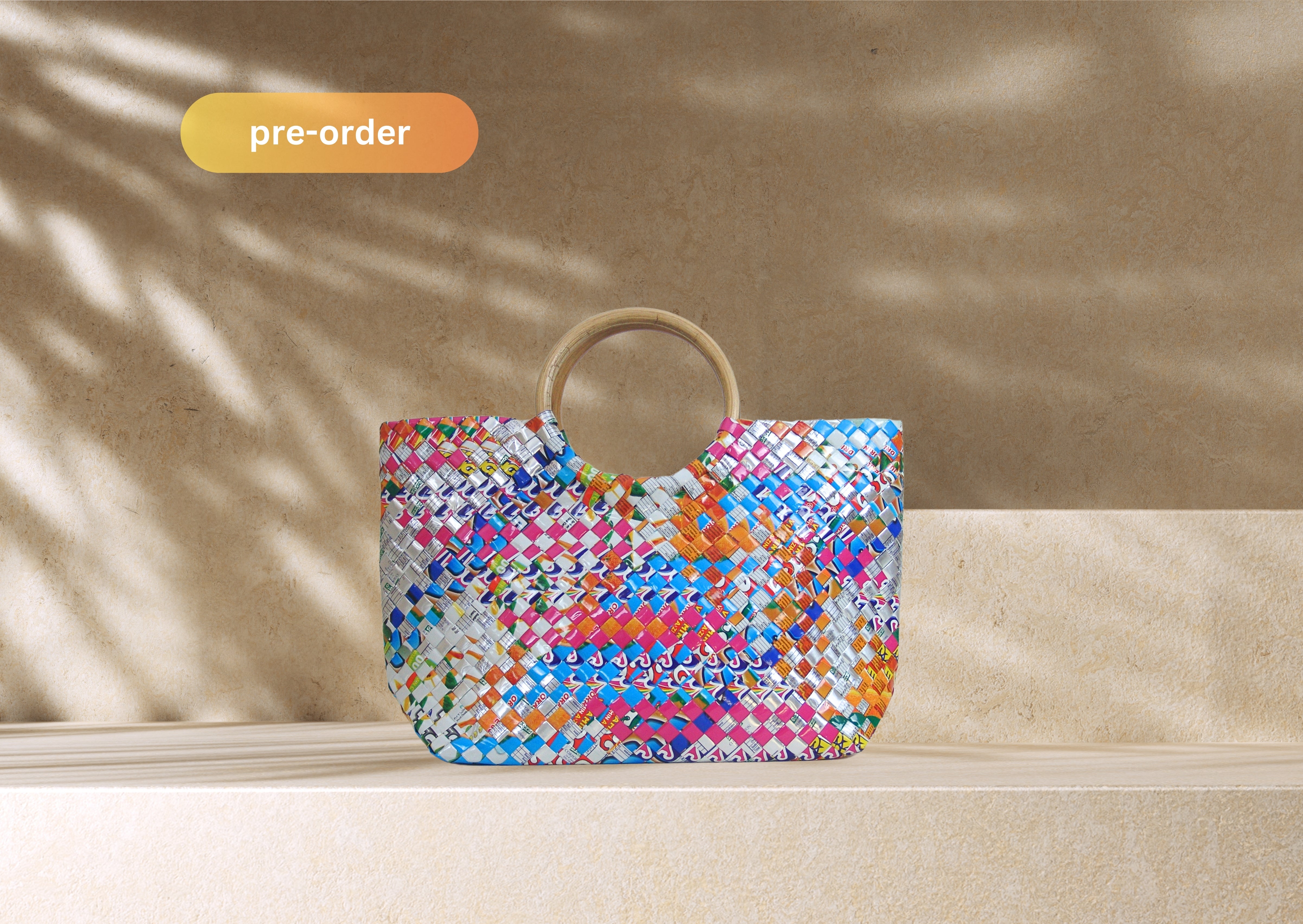 Santa Fe Tote Small - Golden Zinnia