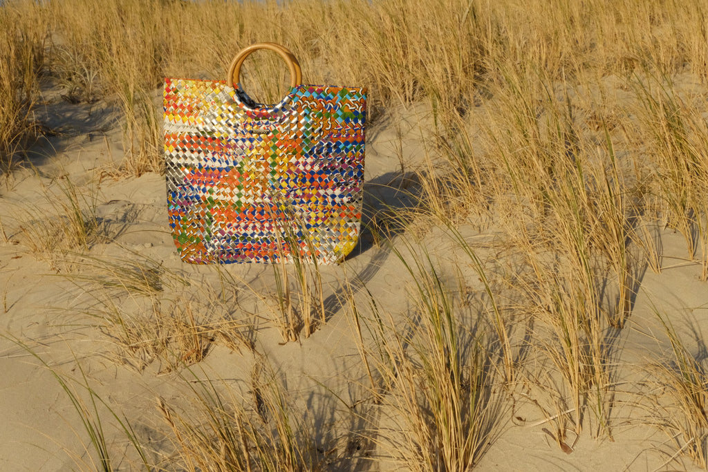 the handbag. — large