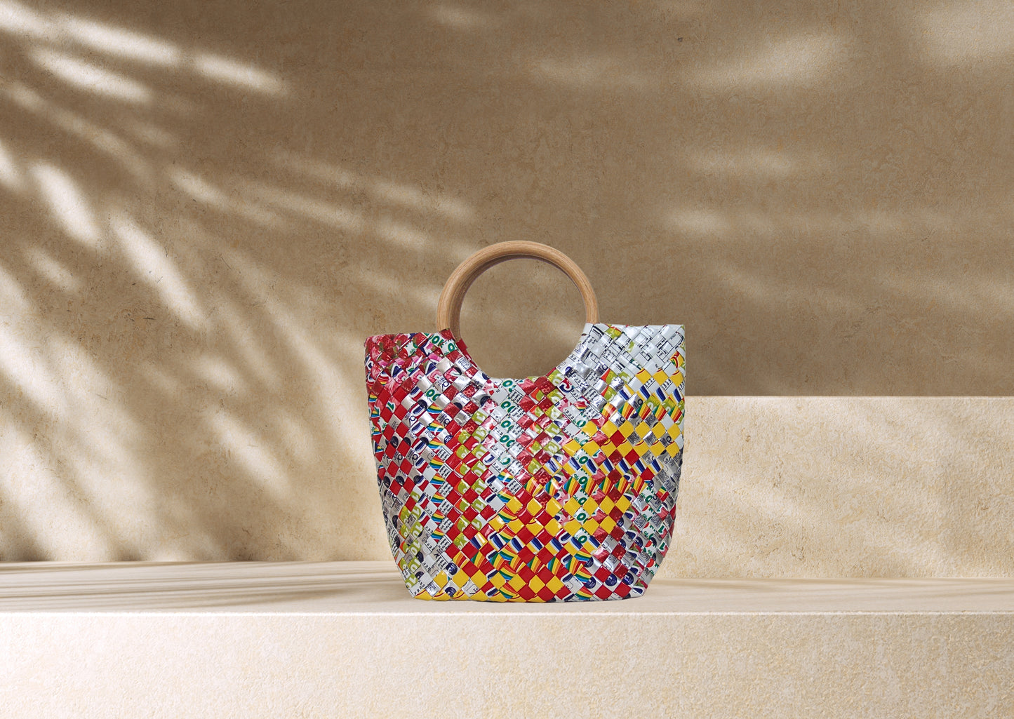 Santa Fe Tote Mini - Cherry Mosaic