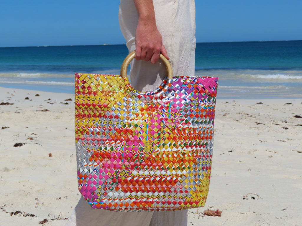 the handbag. — large