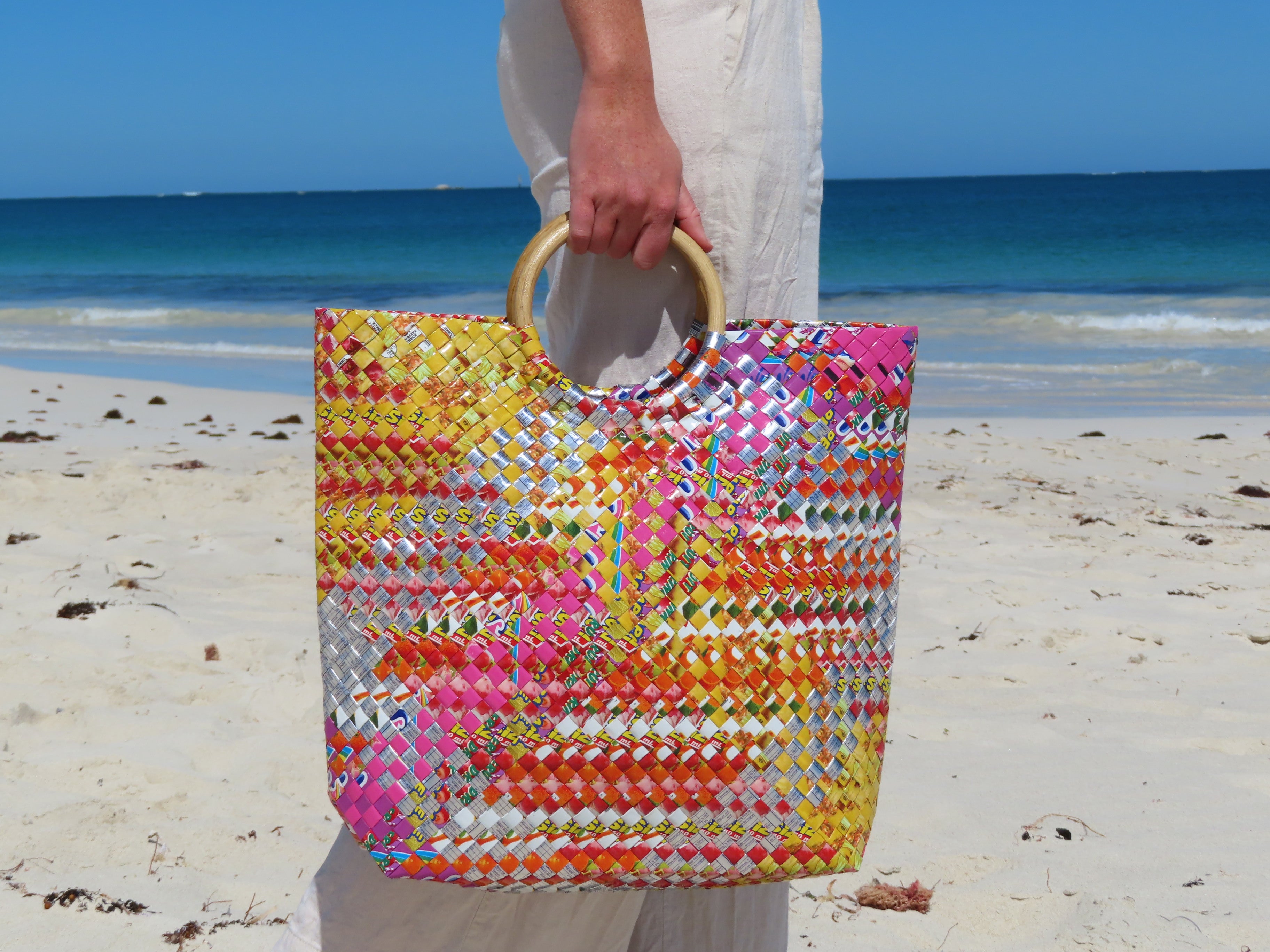 the handbag. — large